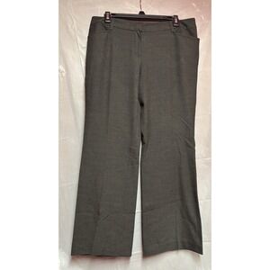 Michael Kors Women's Flat Front Grey Pants, 10P.‎